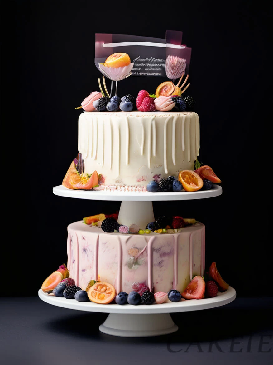 Lovely 2 Tier Cake